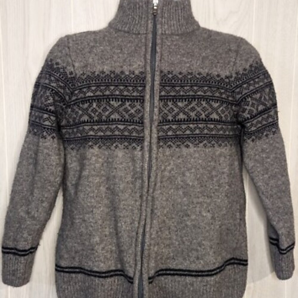 Lorenzo Magni | Men’s Cardigan Wool Sweater | Size Medium